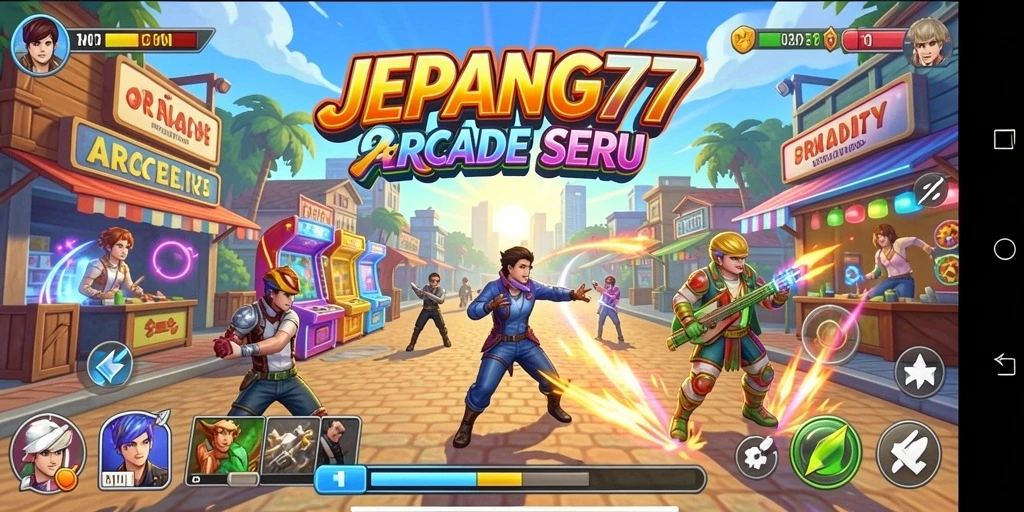 Tampilan antarmuka permainan JEPANG77 yang menarik dan penuh warna.