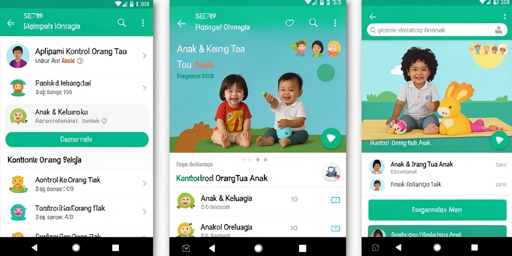 Tampilan antarmuka SEE789 untuk kontrol orang tua yang intuitif.