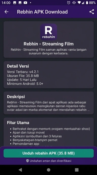 Unduh dan Instal APK rebahin Terbaru di Indonesia